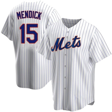 Danny Mendick #15 - Game Used Black Jersey - 1-3, 2B - Mets vs