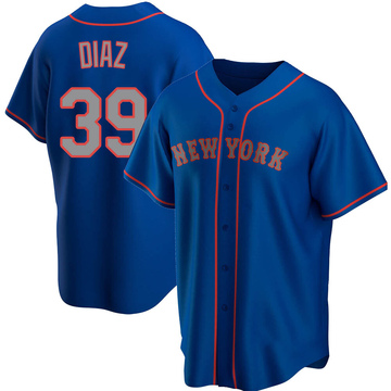 Edwin Diaz Royal Blue Name & Number - #39 Baseball New York Mets T-Shirt