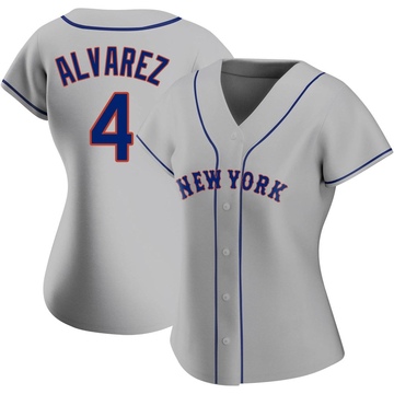 Francisco Alvarez Youth Jersey - NY Mets Replica Kids Home Jersey