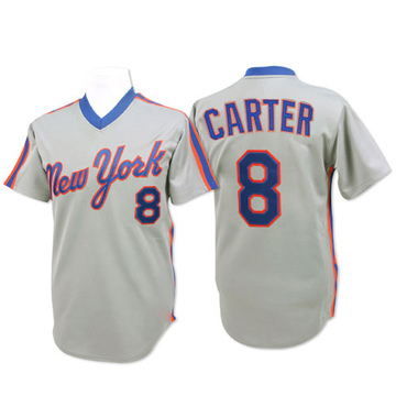 Gary Carter New York Mets Mitchell & Ness Batting Practice Jersey - Royal