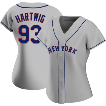 Grant Hartwig Men's Nike Royal New York Mets Alternate Replica Custom Jersey Size: Large