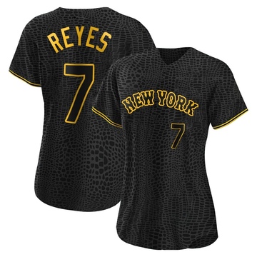 Jose Reyes Autographed NY Mets Black CUSTOM Jersey (JSA) — Coach's  Collectibles