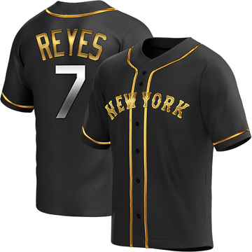 Nike Team Jose Reyes #7 New York Mets Jersey Dominican Republic Flag Sewn XL