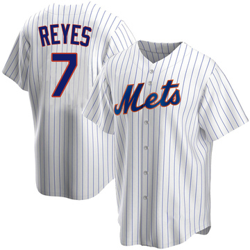 Majestic Jose Reyes #7 New York Mets Black Sewn Jersey Kids 10/12