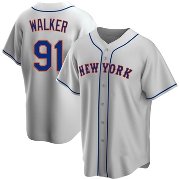 Marvel Defenders of the Diamond Syracuse Mets Josh Walker Jersey, #21 (Size  46, L)