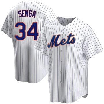 Nike Men's Kodai Senga Royal New York Mets Name and Number T-shirt