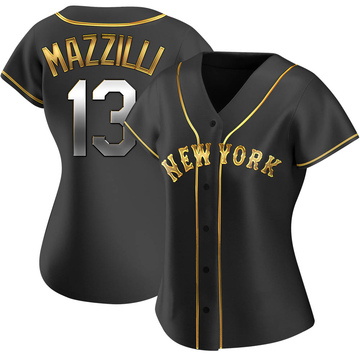 Lee Mazzilli Men's New York Mets Road Jersey - Gray Replica