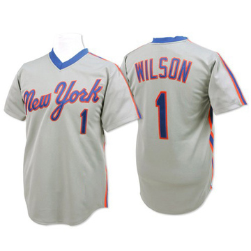 Authentic Mookie Wilson New York Mets 1986 BP Jersey – Athlete Avenue Mart
