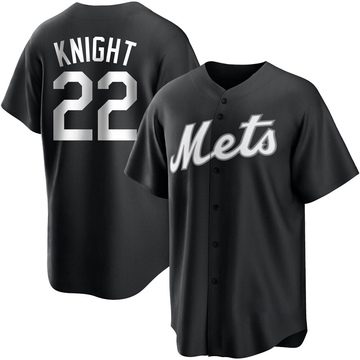 Ray Knight Men's Replica New York Mets White Home Cooperstown