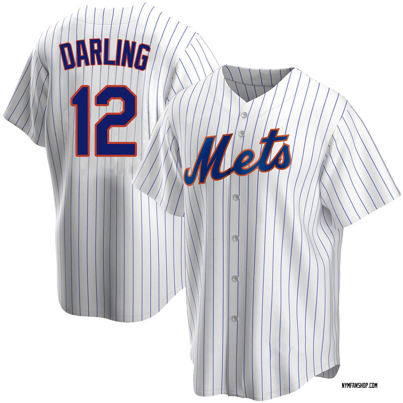 Ron Darling #12 NEW YORK METS ADULT NIKE JERSEY SEWN