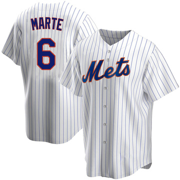 Men's Nike Starling Marte Black New York Mets Alternate Replica Player  Jersey
