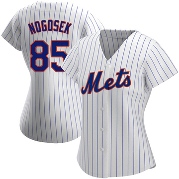 Stephen Nogosek #85 - Game Used Blue Home Jersey - 3 IP, 0 ER, 4