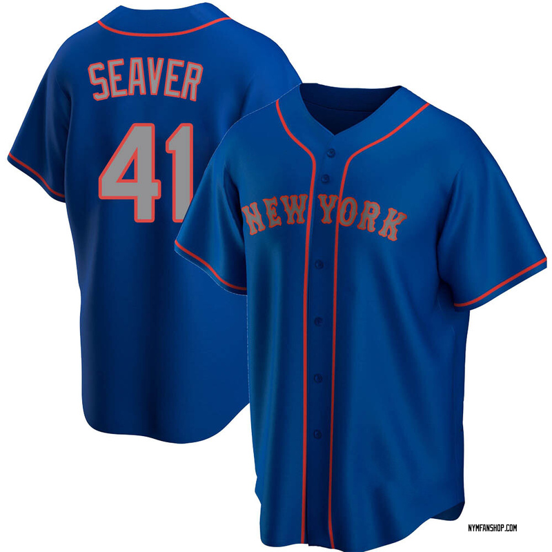 Replica Tom Seaver Youth New York Mets Royal Alternate Road Jersey